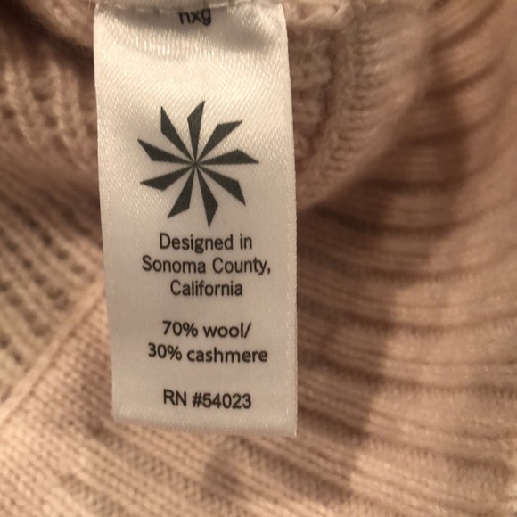 Athleta Habitat Wool Cashmere Oversized Pink Sweater Size XXS - Picture 7 of 11